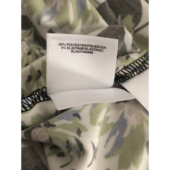 Anne Klein Women's Size Large Floral Printed Cowl Neck Top NEW - Picture 7 of 8